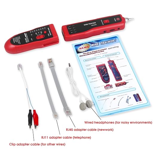 Cable Tracer Ethernet Network Cable Tester RJ45 RJ11 - Image 8