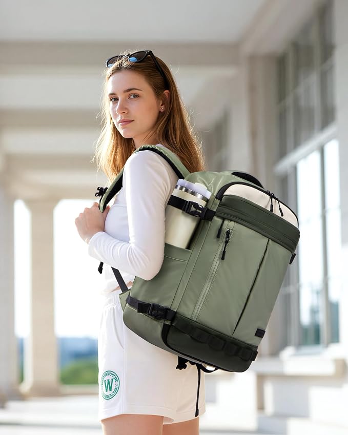 LOVEVOOK 40L Travel Backpack for Women Men, Airline Approved Carry On Luggage - Image 2