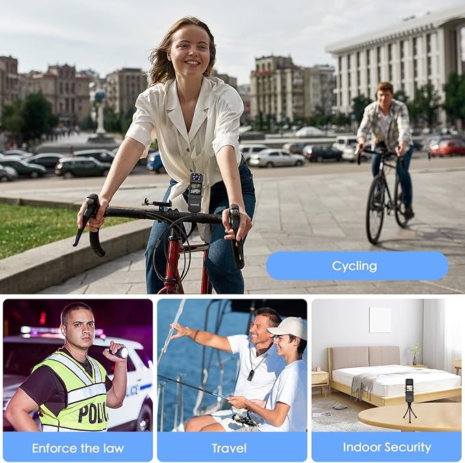kaysunlink 4K 128GB Body Camera - Image 2