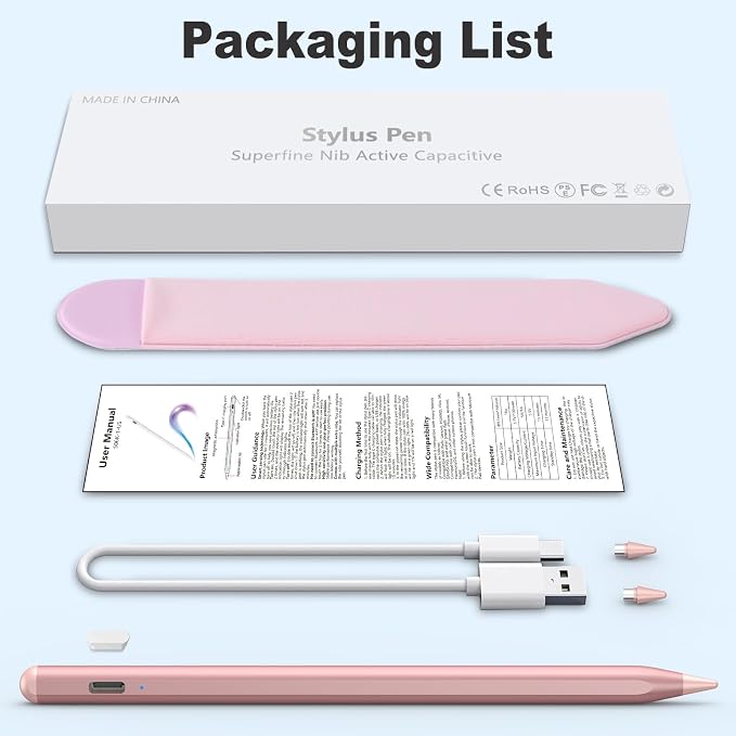 Stylus Pen for iOS&Android Touch Screens, Active Pencil for Samsung, Smart - Image 9