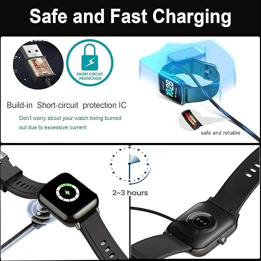 Smart Watch Charger 4mm, Strong Magnetic Universal Charger, USB Charging Cable - Image 5