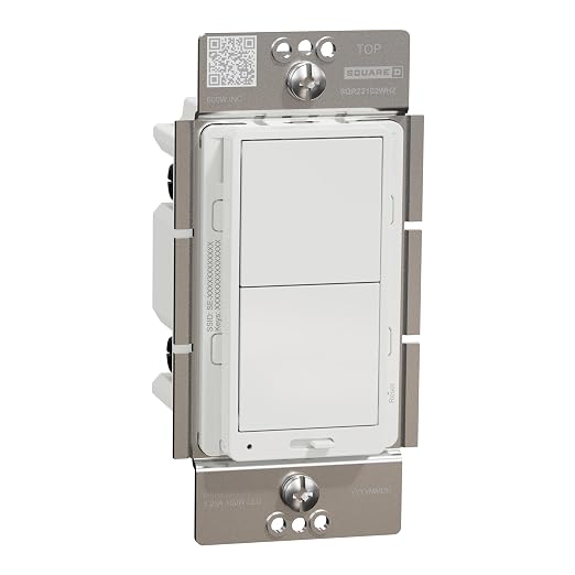 Square D by Schneider Electric X-Series Z-Wave Plus 3 Way Rocker Smart Light by SchneiderElectric