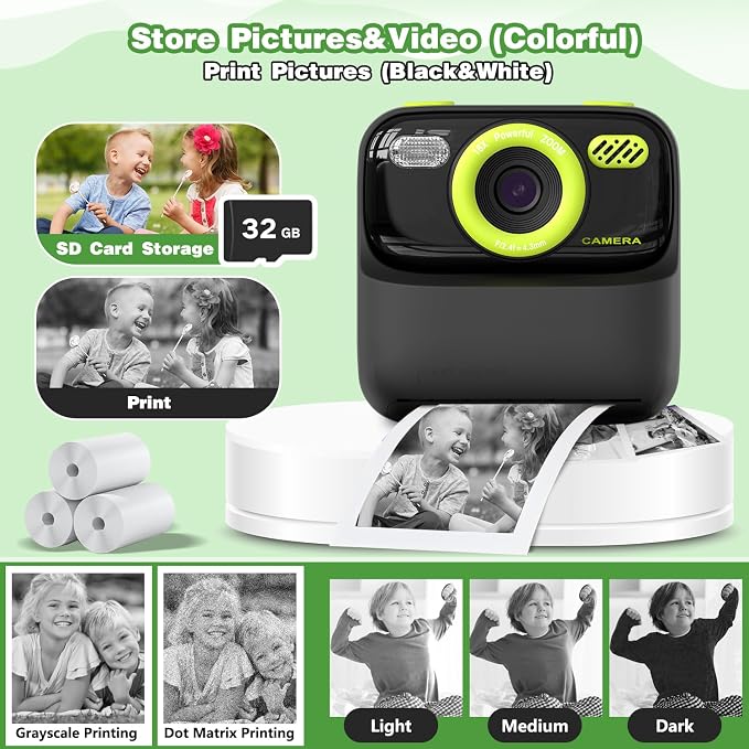 masterbee Kids Instant Print Camera, Birthday Gifts - Image 5