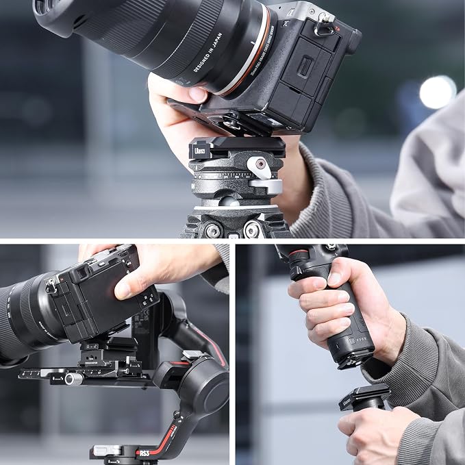 ULANZI UKA01 Camera Quick Release Plate, Tripod Mount Adapter Camera Quick - Image 5