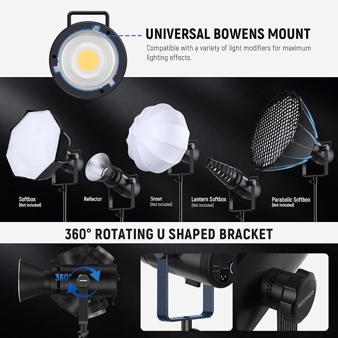 NEEWER CB200 210W LED Video Light - Image 8