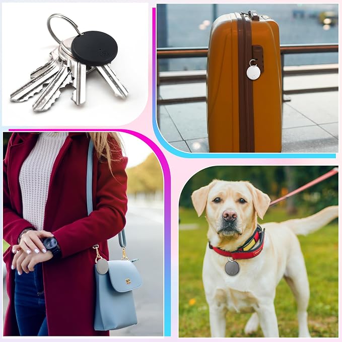 Konohan 5 Packs Smart Item Finder Portable Tracker GPS Tracking Mobile Anti - Image 5