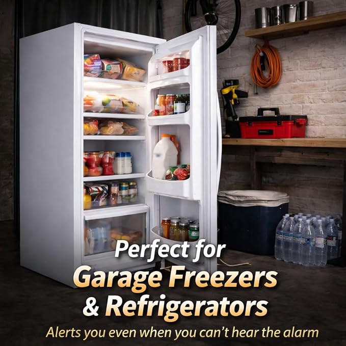 Doorsound WiFi Freezer & Refrigerator Door Alarm – Text & App Notifications - Image 2