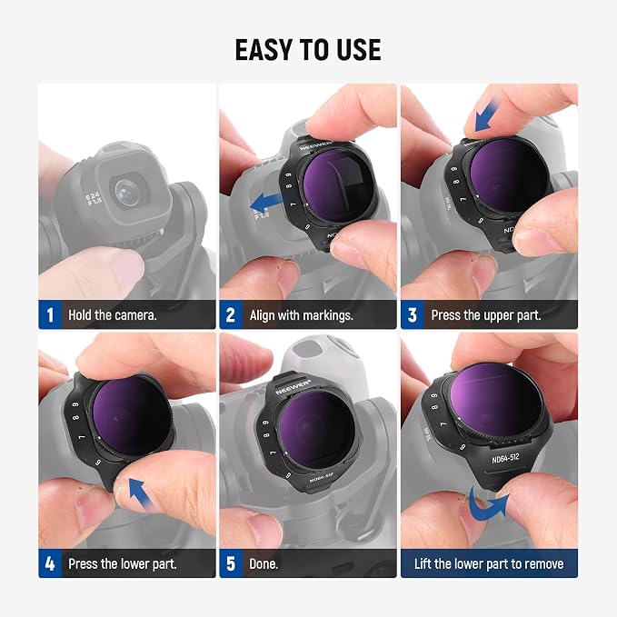 NEEWER Variable ND Filter Set Compatible - Image 8