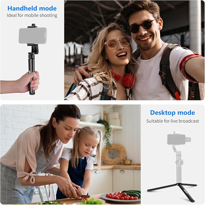 NEEWER Mini Metal Tripod, Table Stand, Desktop Compact Tripod Compatible - Image 5