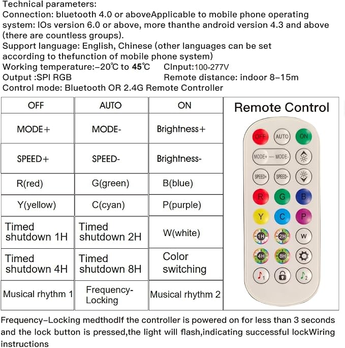 RGB 5 Pack Hexagon, 24 Pack Tube Lights, RGB Garage LED Tube Light, 358 Color - Image 7