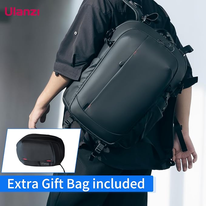 UURig ULANZI BP09 Traker Camera Backpack • 22L • Versatile Camera Travel Bag • - Image 2