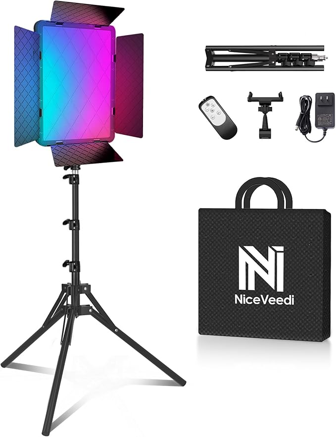 NiceVeedi 40W RGB Photography Lighting by NiceVeediOfficial