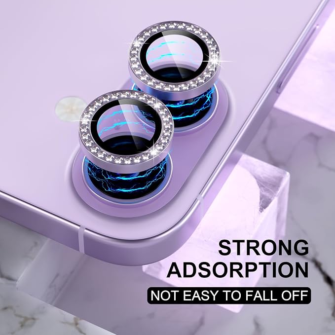 Choiche Compatible for iPhone 17 Camera Lens Protector Bling, 9H Tempered Glass - Image 6