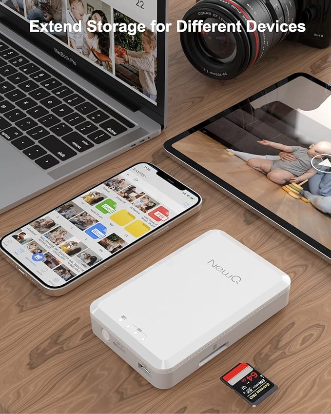 NEWQ Hard Drive for Phone Computer: 2 TB Photo Stick Portable Storage Device - Image 5