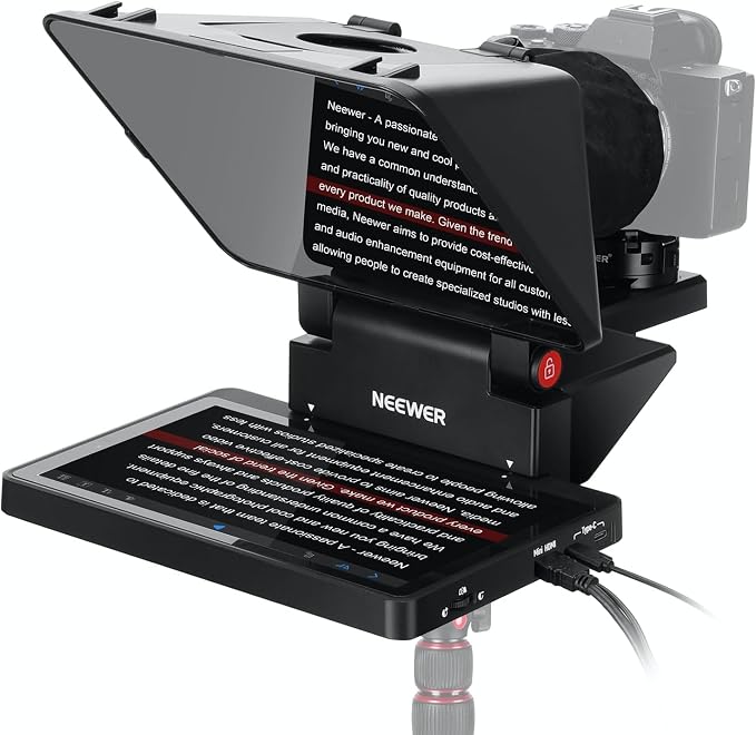 NEEWER 2 in 1 Teleprompter 11 Inch by Neewer