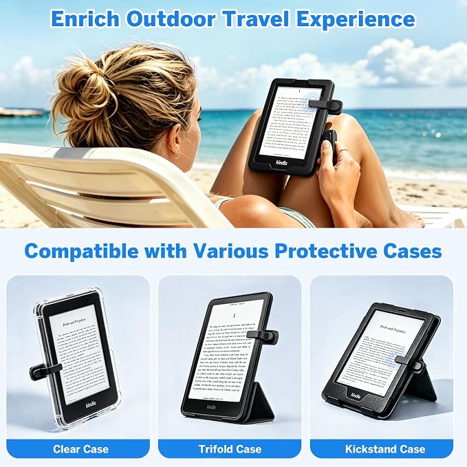 Page Turner Ring for Kindle, Remote Control for iPhone iPad Android Tablets - Image 6