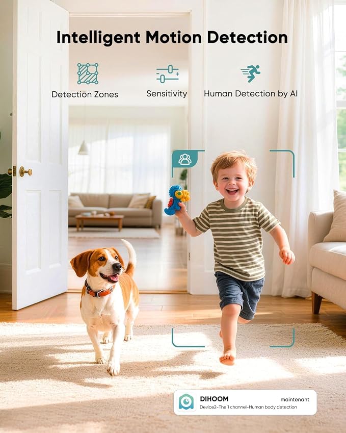 Indoor Camera Wireless, Pet Camera Indoor - Image 6