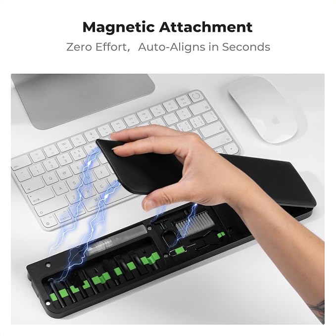 K&F Concept Multi Functional Keyboard Cleaning Kit · Keyboard Arm Wrist Rest - Image 8