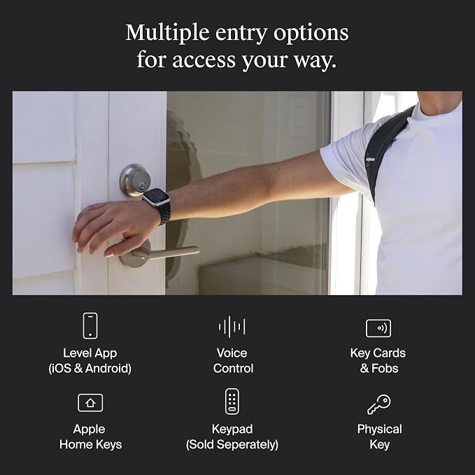 Level Lock+ WiFi Deadbolt Smart Lock - Image 6