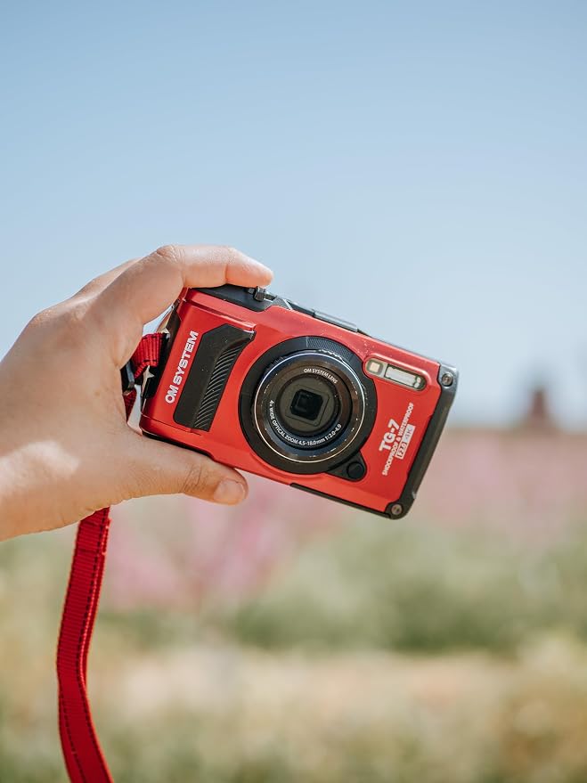 OM System OLYMPUS Tough TG-7 Red Underwater Camera, Waterproof, Freeze Proof - Image 13
