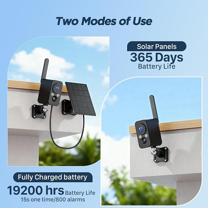 4G SIM Cellular Security Cameras Wireless Outdoor/Indoor: No WiFi Battery - Image 8