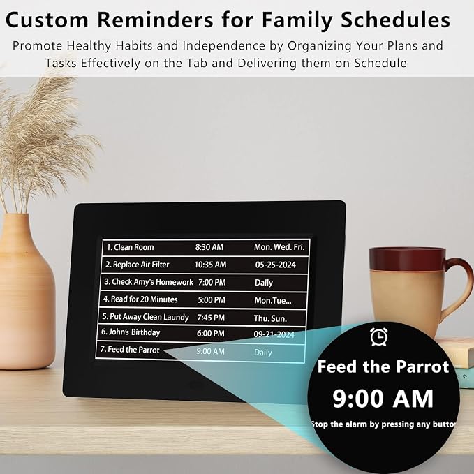 MASSII 27 Alarms Digital Talking Clock - Image 7