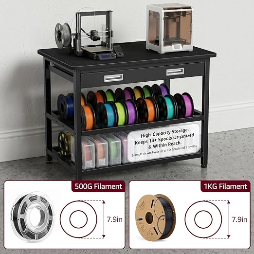 3D Printer Stand with Filament Storage - Image 4