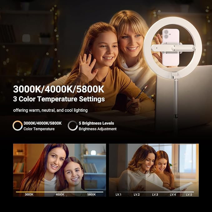 NEEWER Entry Level Version 10" 7W LED Ring Light - Image 3