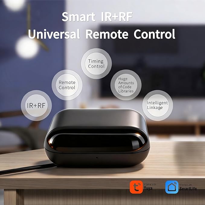 WiFi Smart IR RF Blaster, Remote Control Hub/IR RF Controller - Image 2