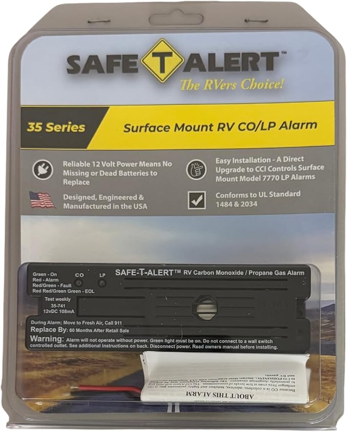 Safe T Alert 35 Series Dual LP/CO Alarm - Image 2