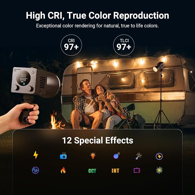 NEEWER 60W Mini LED Video Light - Image 6
