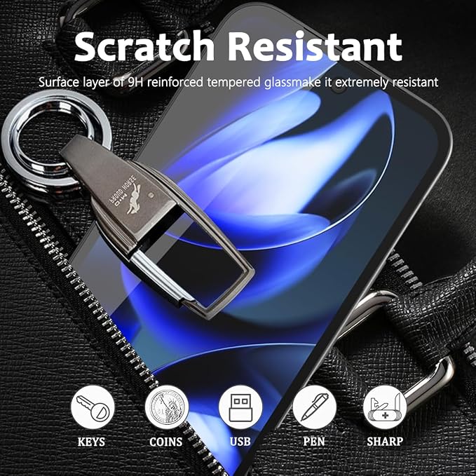 1 Pack for Google Pixel 9a Privacy Screen Protector - Image 4