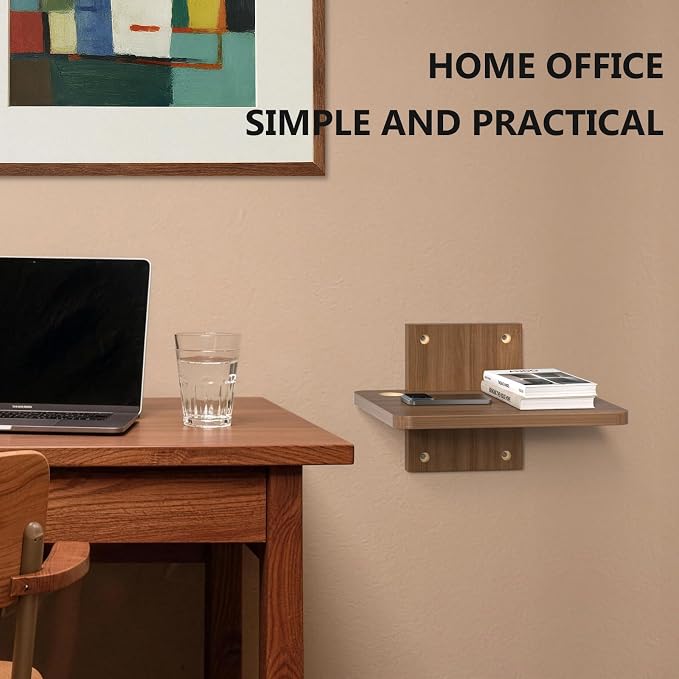 WALI Floating TV Shelf, 1 Tier Projector Shelf - Image 7