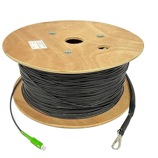 500m SC/APC to SC/APC Outdoor Armored Fiber Optic Internet Cable by Bangun