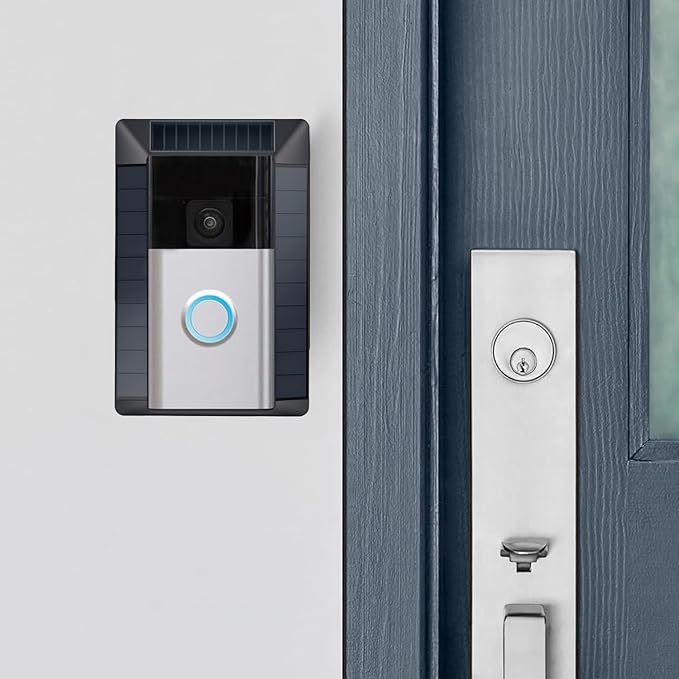 The Fansoun Ring Solar Charger Battery Doorbell Is Only Compatible - Image 6
