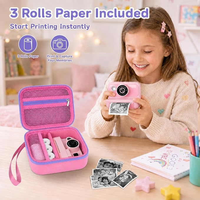 PAIYULE Kids Instant Print Camera Case - Image 8