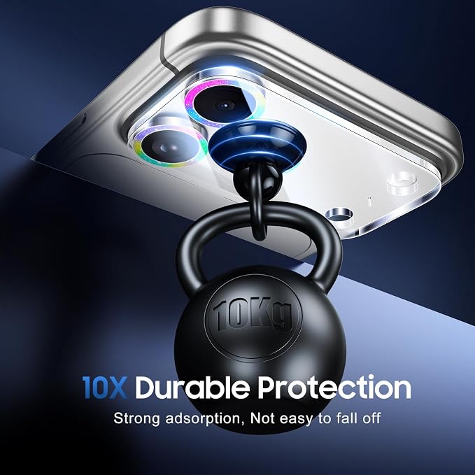 UniqueMe Compatible for 3 Pack iPhone 17 Pro Camera Lens Protector - Image 2