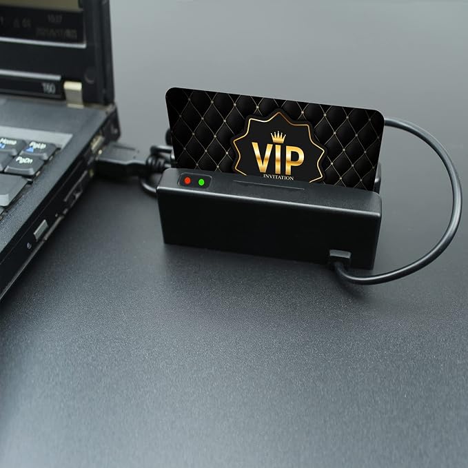 MSR90U Magnetic Strip Card Reader 3 Track USB POS Magstripe Card Reader - Image 3