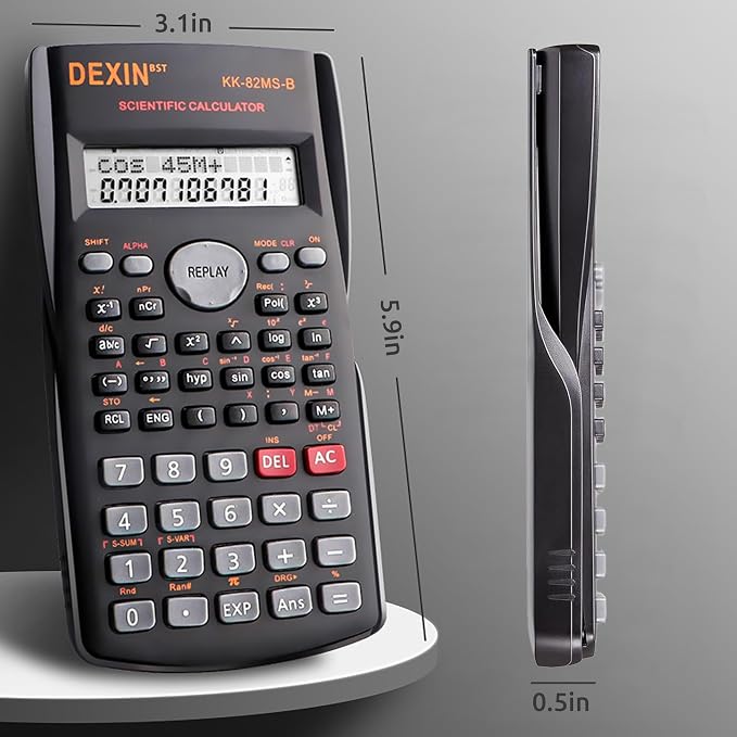 24 Pack Scientific Calculators, 2 Line Engineering Large Display Scientific - Image 2