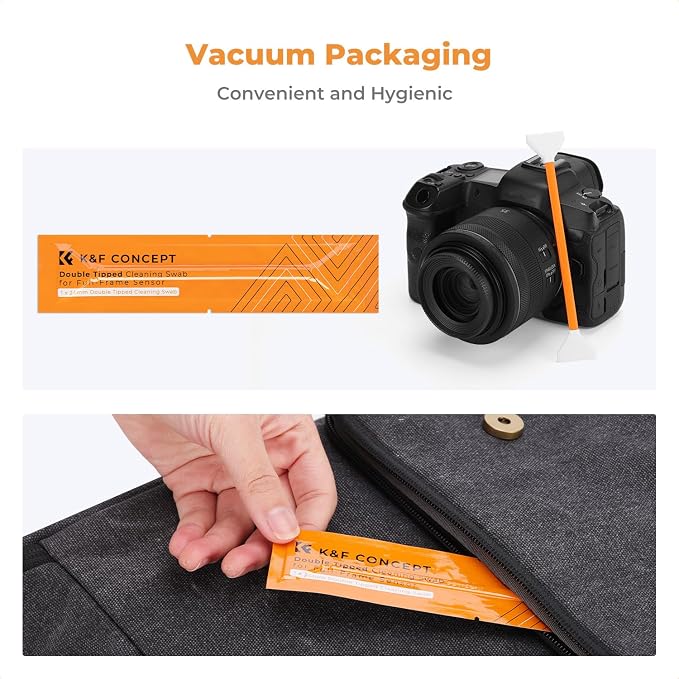 K&F Concept Professional Full Frame Sensor Cleaning Kit, Digital Camera Lens - Image 7