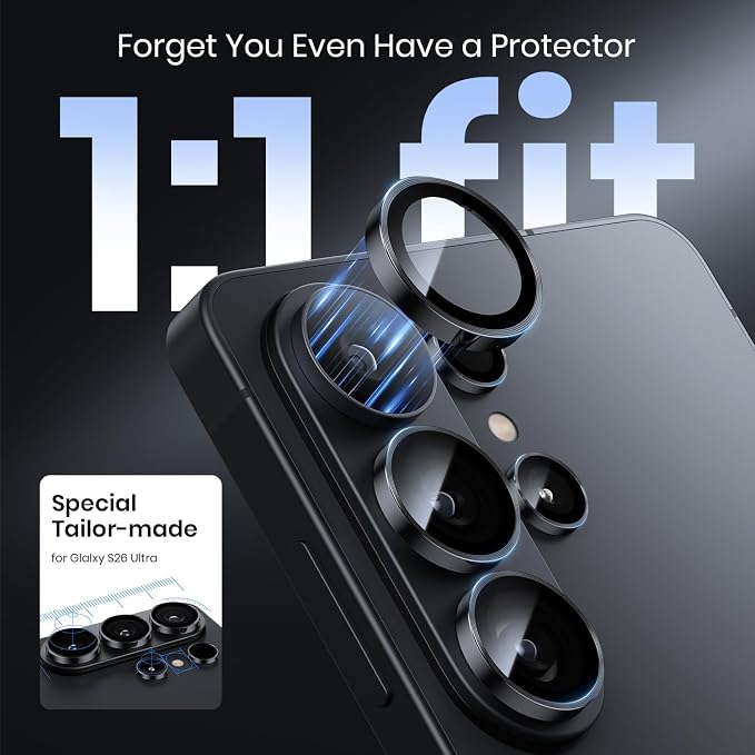 Hoerrye for Samsung Galaxy S26 Ultra Camera Lens Protector - Image 2