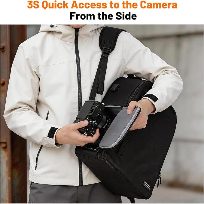 Cwatcun Professional Camera Backpack - Image 4