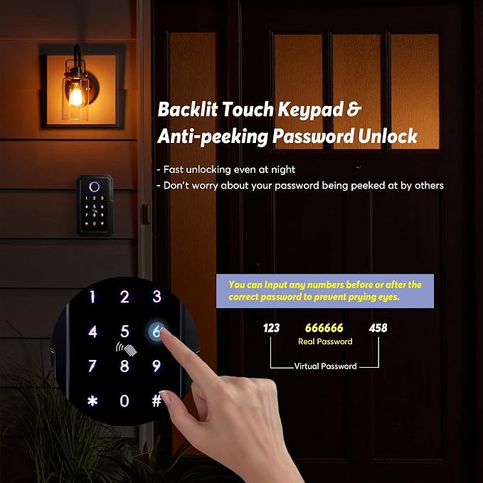 Smart Box Lock, CATCHFACE Key Lock Box Wireless Lock Box - Image 7