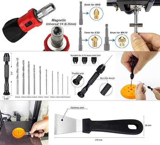124Pcs 3D Printing Accessory Tools - Image 7