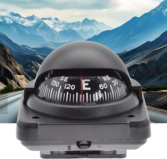 Car Suction Cup Digital Compass, Dashboard Navigation Gauge - Image 4