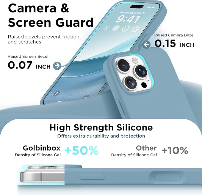 GolbinBox Magnetic for iPhone 16 Pro Case, Compatible - Image 5