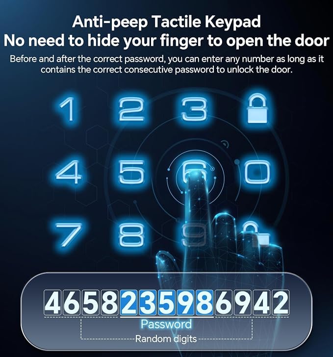 Ulecoce Keyless Entry Door Lock - Image 4