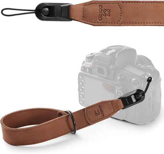 C Coiro Leather Camera Wrist Strap by CCoiro