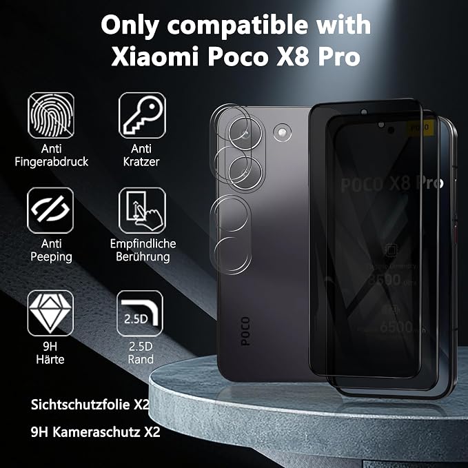 2+2 Pack Privacy Screen Protector - Image 7
