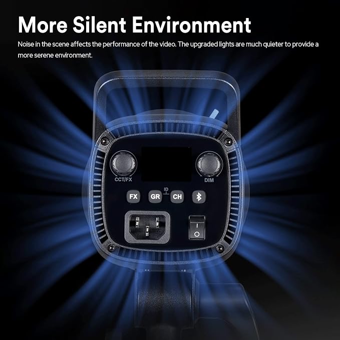 Godox SL60 SL60IID 70W LED Video Light, Cob Video Light Bowens Mount LED Studio - Image 7